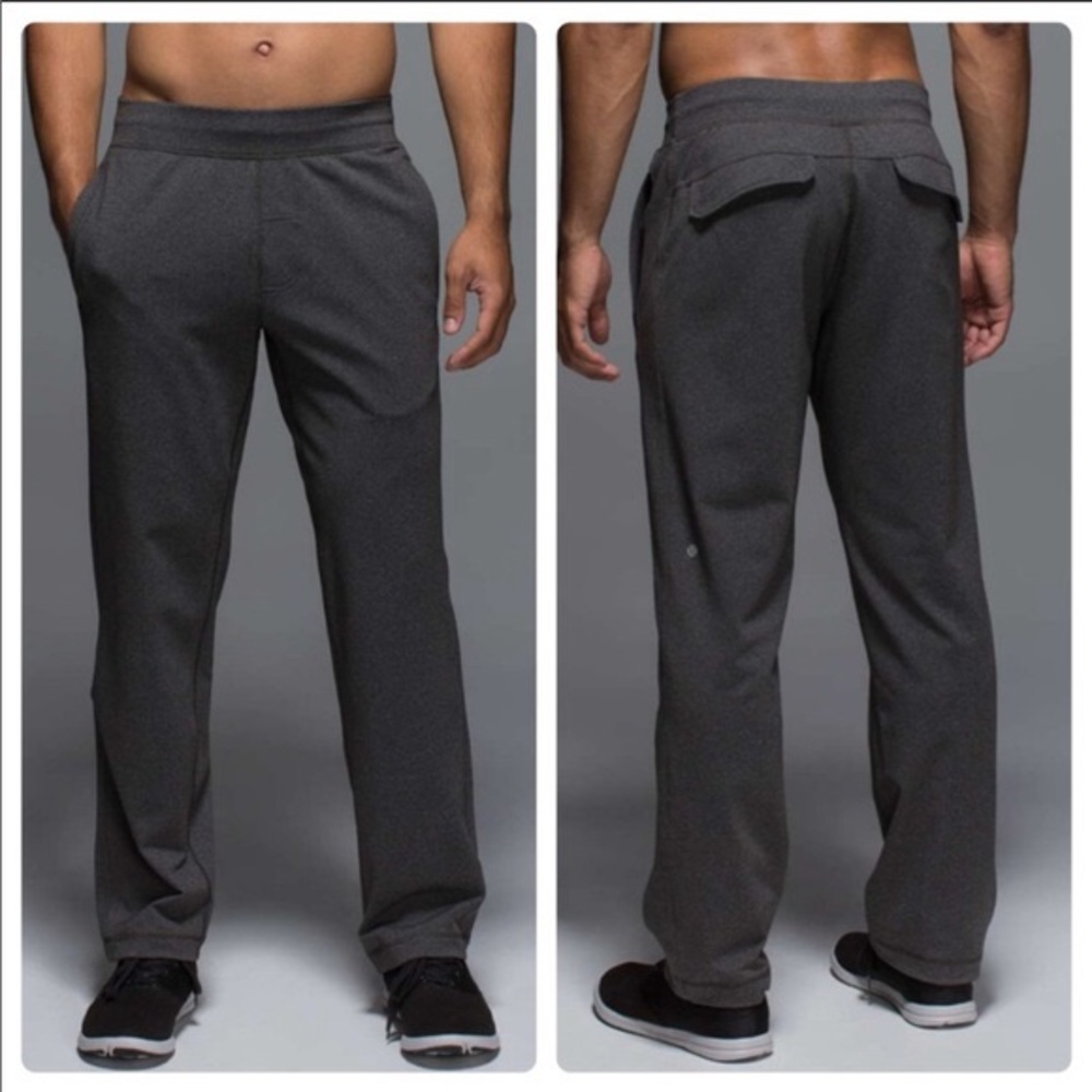 Men’s Lululemon Kung Fu Pants Charcoal Large